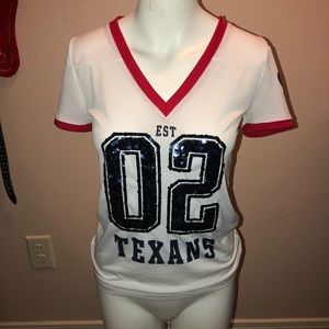 Texans V- Neck